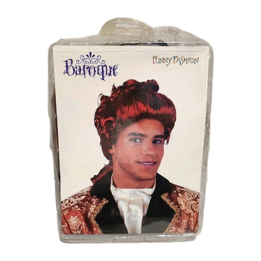 Funny Fashion Baroque Red Wig